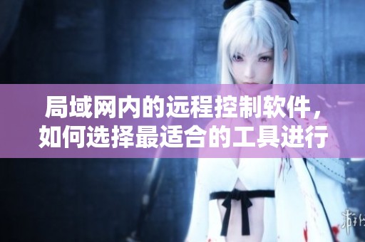 局域网内的远程控制软件，如何选择最适合的工具进行高效管理