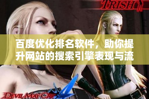 百度优化排名软件，助你提升网站的搜索引擎表现与流量转换