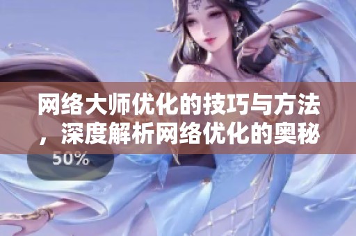 网络大师优化的技巧与方法，深度解析网络优化的奥秘与策略