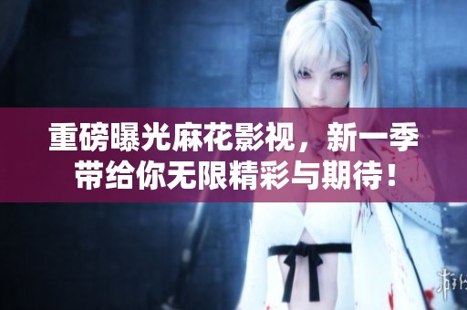 重磅曝光麻花影视，新一季带给你无限精彩与期待！