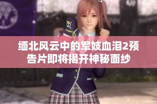 缅北风云中的军妓血泪2预告片即将揭开神秘面纱