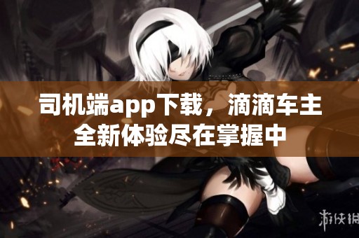 司机端app下载，滴滴车主全新体验尽在掌握中