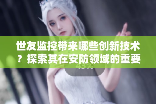 世友监控带来哪些创新技术？探索其在安防领域的重要应用与发展潜力