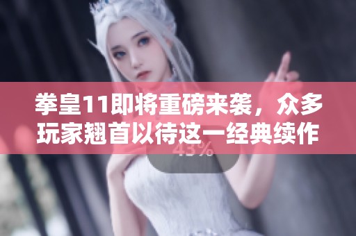 拳皇11即将重磅来袭，众多玩家翘首以待这一经典续作