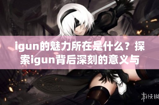 igun的魅力所在是什么？探索igun背后深刻的意义与价值