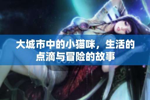 大城市中的小猫咪，生活的点滴与冒险的故事