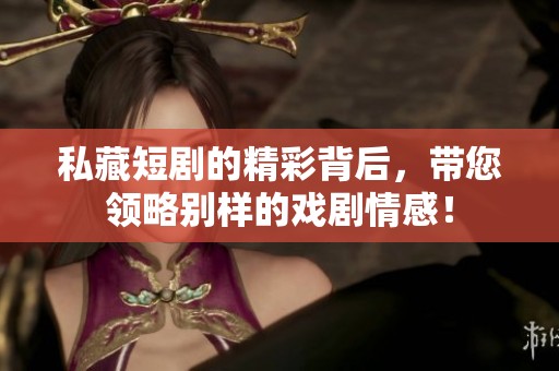私藏短剧的精彩背后，带您领略别样的戏剧情感！