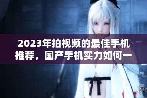 2023年拍视频的最佳手机推荐，国产手机实力如何一探究竟