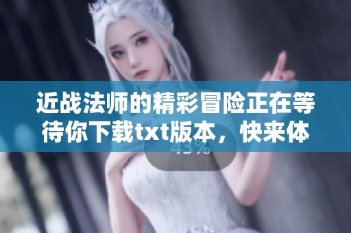 近战法师的精彩冒险正在等待你下载txt版本，快来体验吧