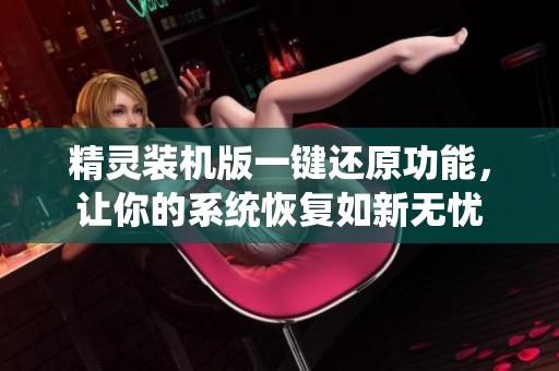 精灵装机版一键还原功能，让你的系统恢复如新无忧