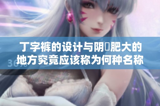 丁字裤的设计与阴脣肥大的地方究竟应该称为何种名称呢