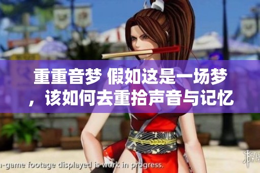 重重音梦 假如这是一场梦，该如何去重拾声音与记忆呢