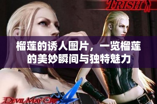 榴莲的诱人图片，一览榴莲的美妙瞬间与独特魅力