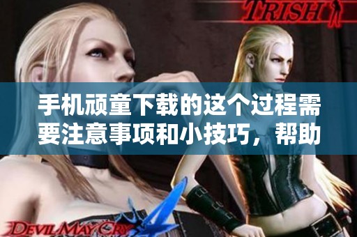 手机顽童下载的这个过程需要注意事项和小技巧，帮助你更便捷地下载。