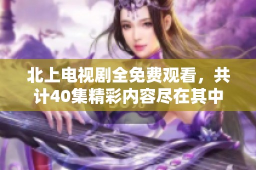 北上电视剧全免费观看，共计40集精彩内容尽在其中