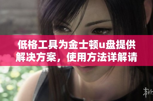 低格工具为金士顿u盘提供解决方案，使用方法详解请查看这里