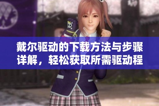 戴尔驱动的下载方法与步骤详解，轻松获取所需驱动程序