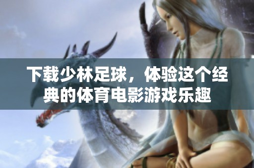 下载少林足球，体验这个经典的**电影游戏乐趣