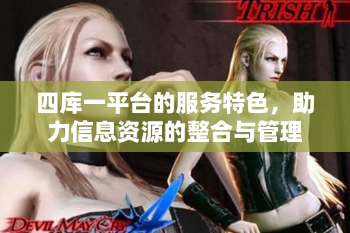 四库一平台的服务特色，助力信息资源的整合与管理