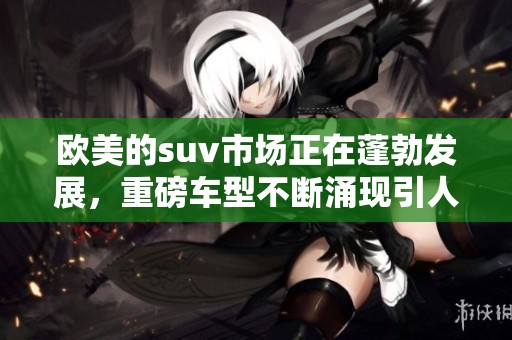 欧美的suv市场正在蓬勃发展，重磅车型不断涌现引人瞩目
