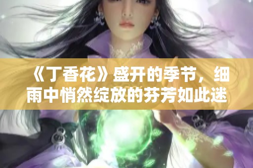 《**花》盛开的季节，细雨中悄然绽放的芬芳如此迷人