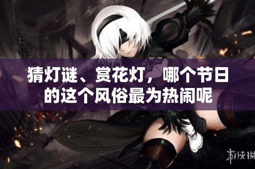 猜灯谜、赏花灯，哪个节日的这个风俗最为热闹呢