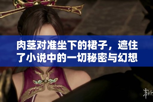 肉茎对准坐下的裙子，遮住了小说中的一切秘密与幻想。