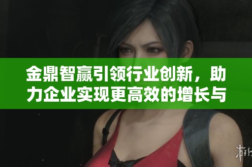 金鼎智赢引领行业创新，助力企业实现更高效的增长与发展