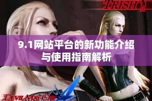9.1网站平台的新功能介绍与使用指南解析