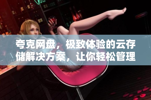 夸克网盘，极致体验的云存储解决方案，让你轻松管理文件与数据的好助手