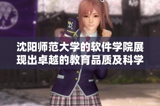 沈阳师范大学的软件学院展现出卓越的教育品质及科学研究能力