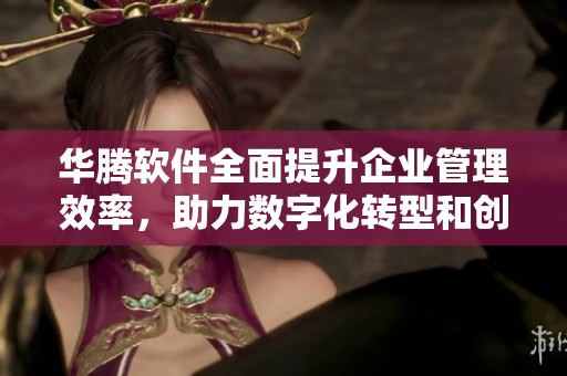 华腾软件全面提升企业管理效率，助力数字化转型和创新发展的新机遇
