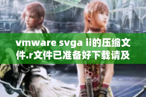vmware svga ii的压缩文件.r文件已准备好下载请及时查看和使用
