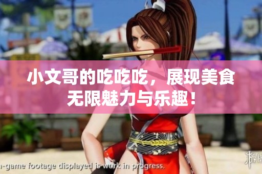 小文哥的吃吃吃，展现美食无限魅力与乐趣！
