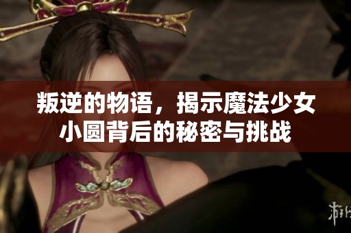 叛逆的物语，揭示魔法少女小圆背后的秘密与挑战