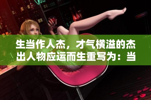 生当作人杰，才气横溢的杰出人物应运而生重写为：当生为人杰，才华横溢之人则应运而生