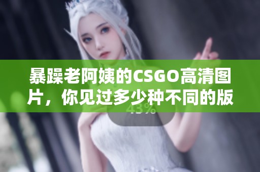 暴躁老阿姨的CSGO高清图片，你见过多少种不同的版本呢