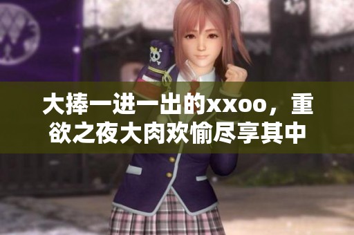 大捧一进一出的xxoo，重欲之夜大肉欢愉尽享其中