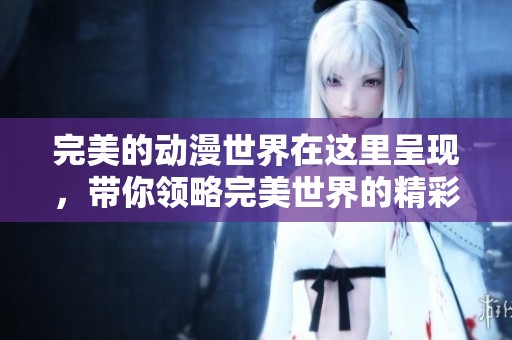 完美的动漫世界在这里呈现，带你领略完美世界的精彩与魅力