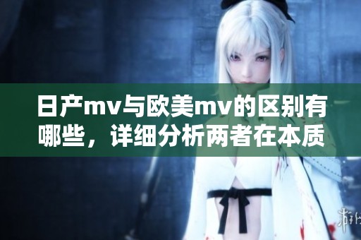 日产mv与欧美mv的区别有哪些，详细分析两者在本质上的不同之处