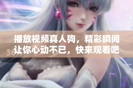 播放视频真人狗，精彩瞬间让你心动不已，快来观看吧！