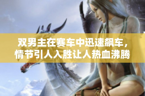 双男主在赛车中迅速飙车，情节引人入胜让人热血沸腾