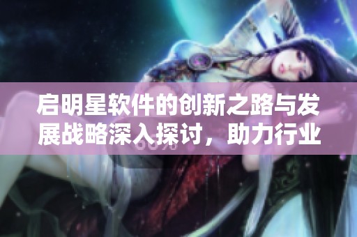 启明星软件的创新之路与发展战略深入探讨，助力行业转型与升级