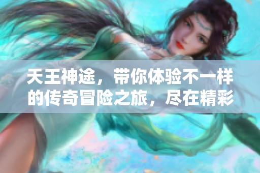 天王神途，带你体验不一样的传奇冒险之旅，尽在精彩世界！