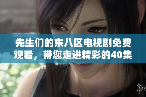 先生们的东八区电视剧免费观看，带您走进精彩的40集故事之旅。