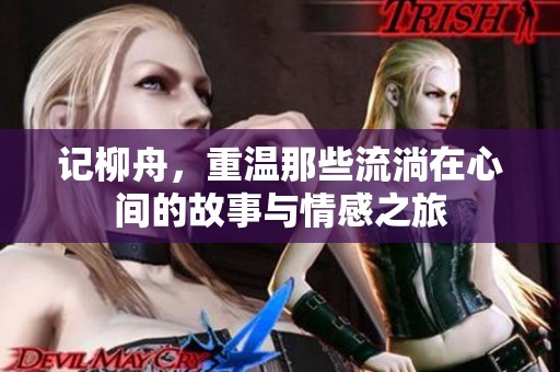 记柳舟，重温那些流淌在心间的故事与情感之旅