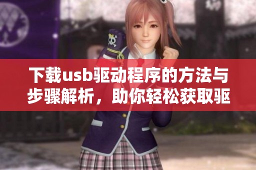 下载usb驱动程序的方法与步骤解析，助你轻松获取驱动工具