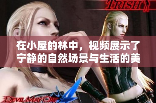 在小屋的林中，视频展示了宁静的自然场景与生活的美好。