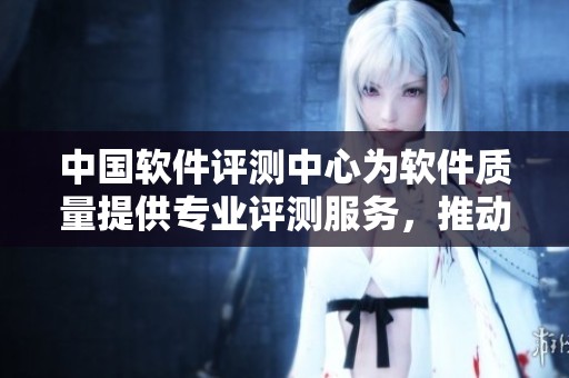 中国软件评测中心为软件质量提供专业评测服务，推动行业技术发展与创新