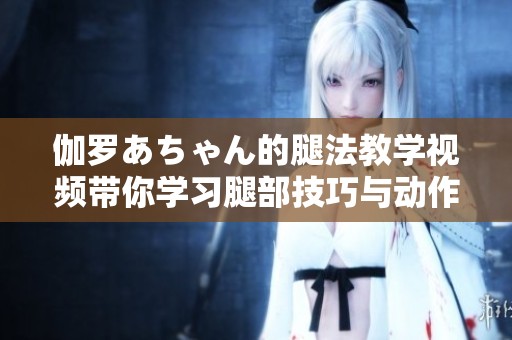 伽罗あちゃん的腿法教学视频带你学习腿部技巧与动作要领